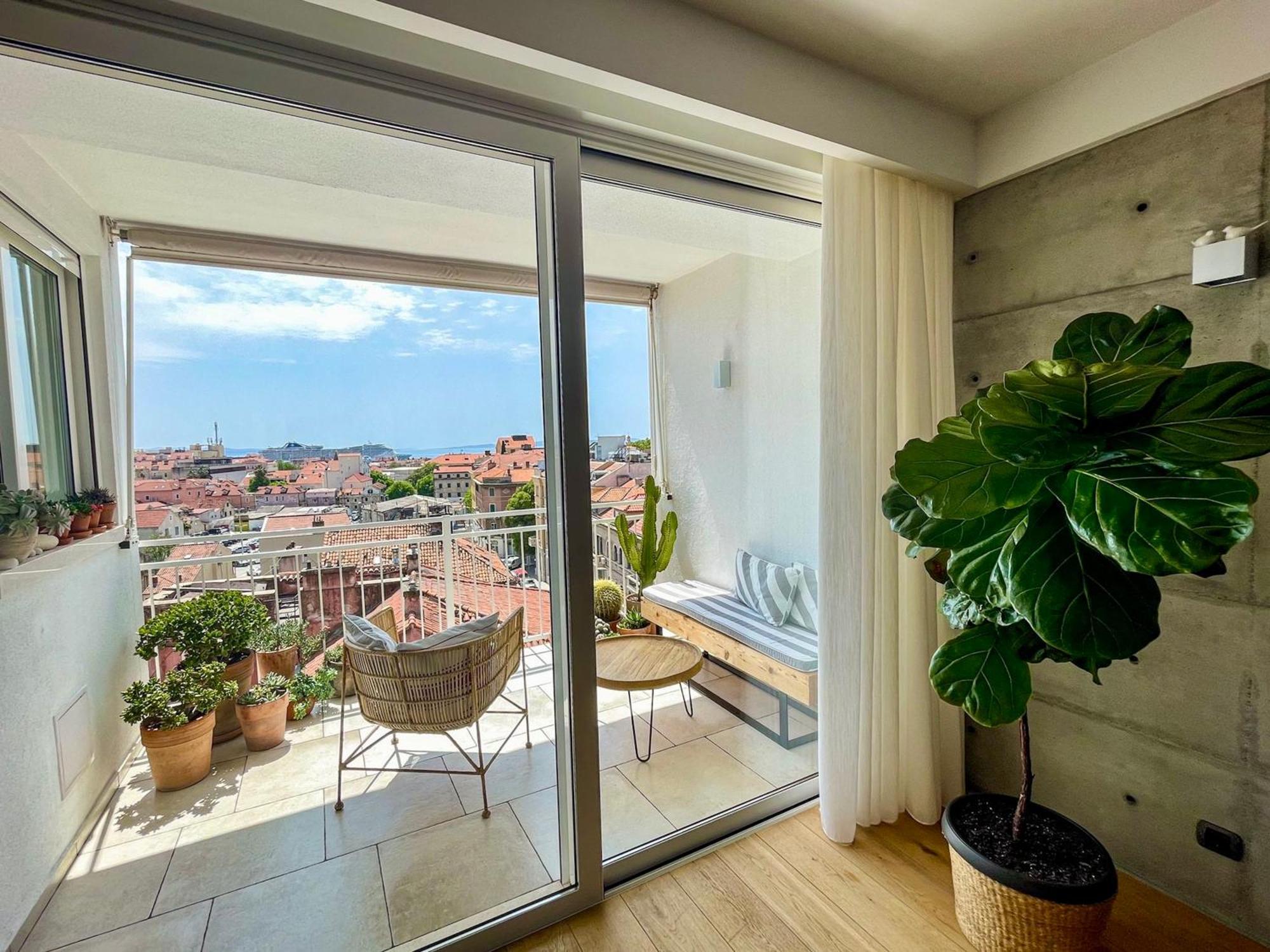 Apartamento D'Art Penthouse Split Exterior foto